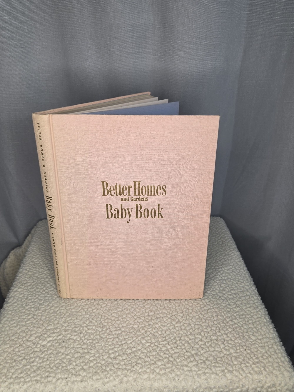 Vintage Better Homes and Gardens Baby Book - Pink Fifth Edition 1948